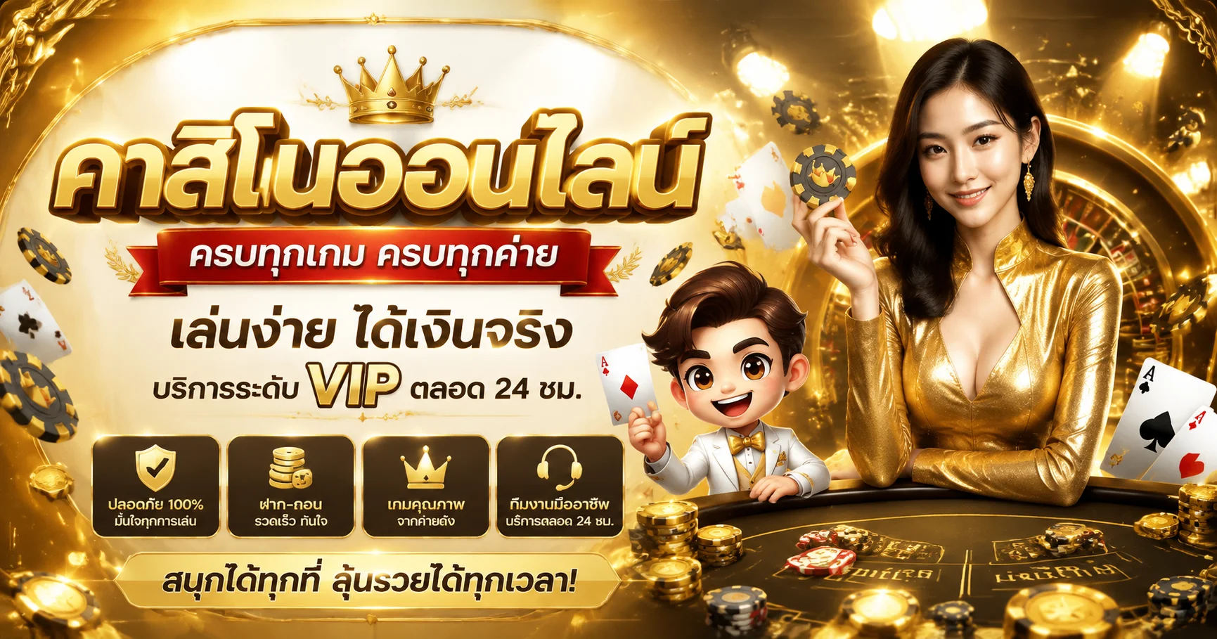 คาสิโนออนไลน์ Rockyrich222 บาคาร่าสดถ่ายทอดสดจากห้องจริง